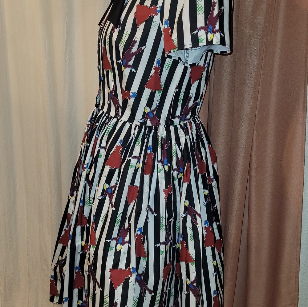 Beetlejuice Wedding Nightmare Cora Swing Dress - Picture 5 of 11